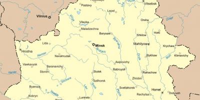 வரைபடம் belorussia